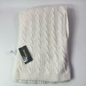 4/$25**NEW Women's Style & Co Scarf/Wrap White